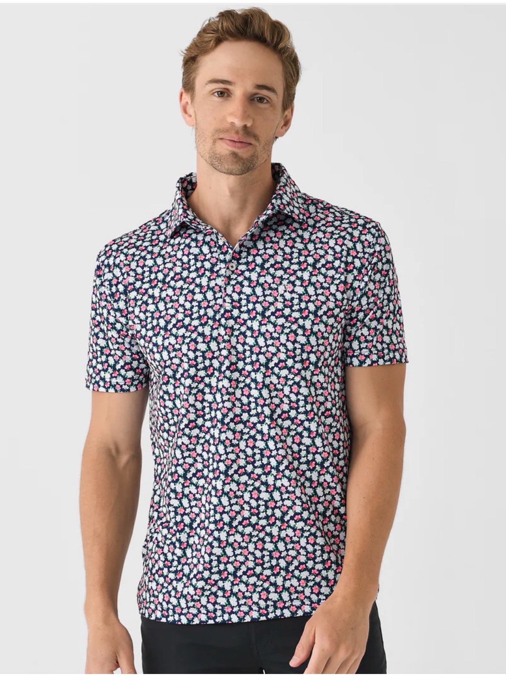 Men's Rhoback XXL Azalea Polo